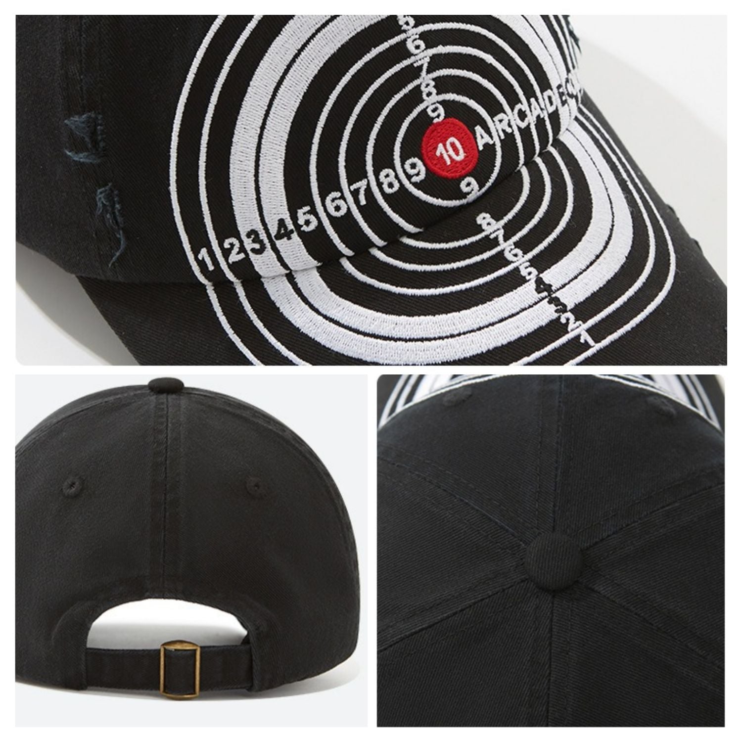 Evilnova Black Bullseye Cap-Evilnova