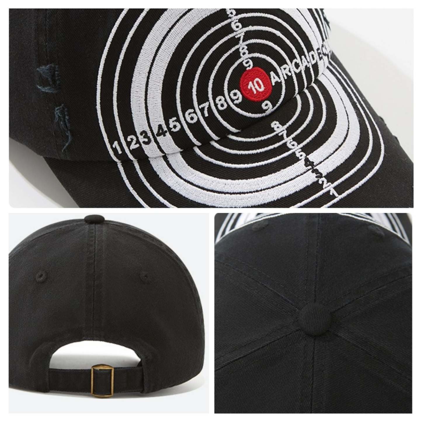 Evilnova Black Bullseye Cap-Evilnova