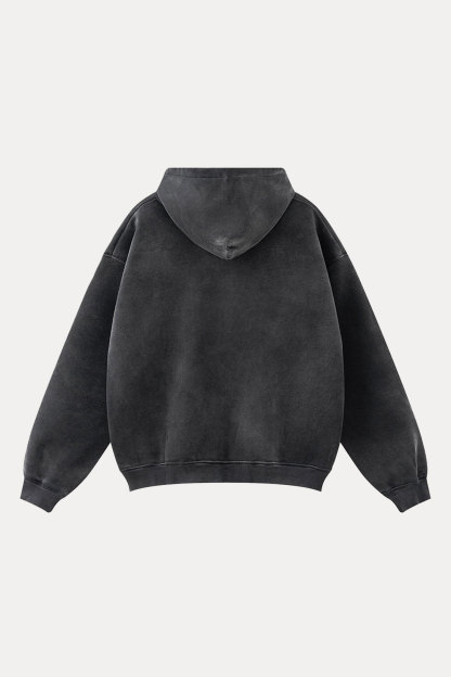 Evilnova God Does Not Play Dice Washed Streetwear Hoodie