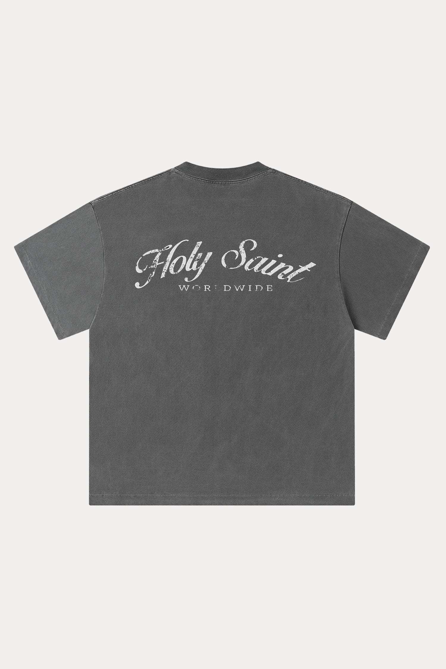 Evilnova Holy Saint Washed Streetwear T-Shirt-Evilnova