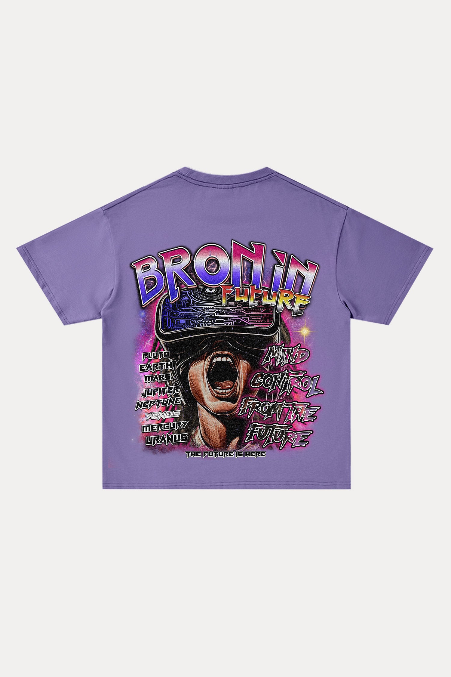 Evilnova Space Tour Cotton Oversize T-Shirt-Evilnova