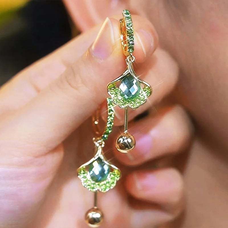 49% Off 💥Delicate Ginkgo Leaf Earrings for Women