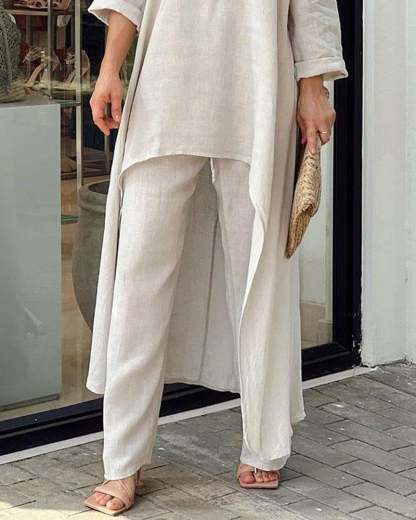 🔥HOT Sale - Casual Solid Color Two-piece Set 💥 BUY 2 FREE SHIPPING