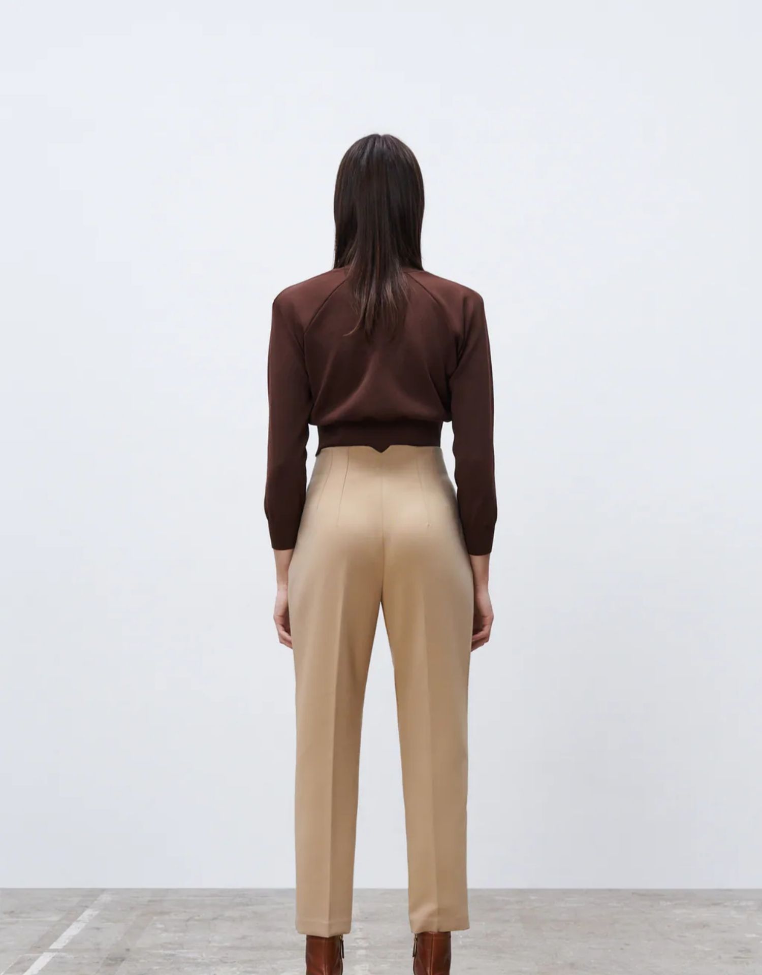 Tailored Pleat High Waist Pants(Buy 2 Free Shipping)
