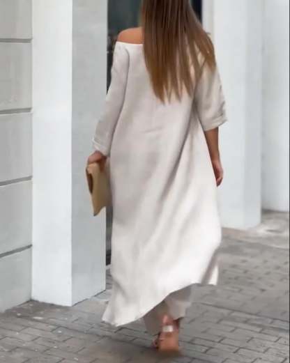 🔥HOT Sale - Casual Solid Color Two-piece Set 💥 BUY 2 FREE SHIPPING