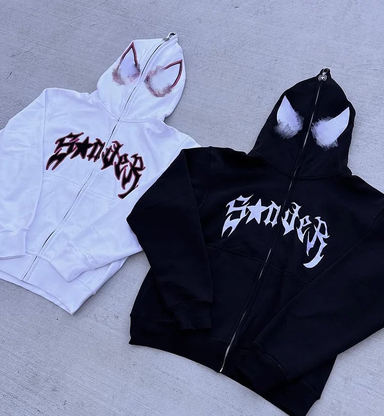 SPIDER ZIP HOODIE🔥
