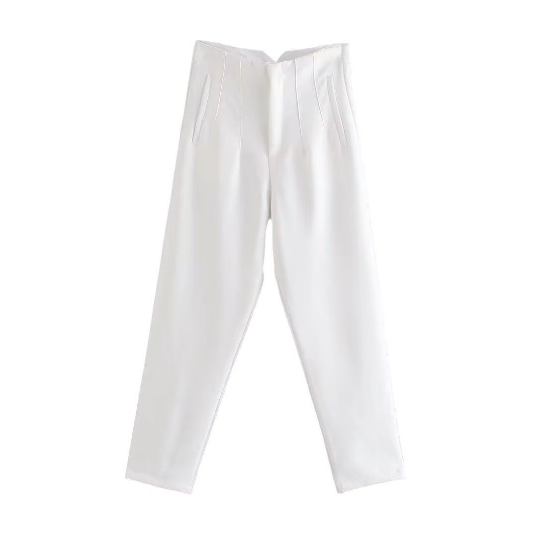 Tailored Pleat High Waist Pants(Buy 2 Free Shipping)