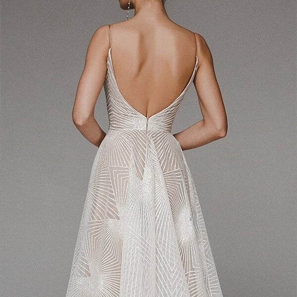 🔥Hot Sale🔥 Fashion V Neck Sling A-Line Dress