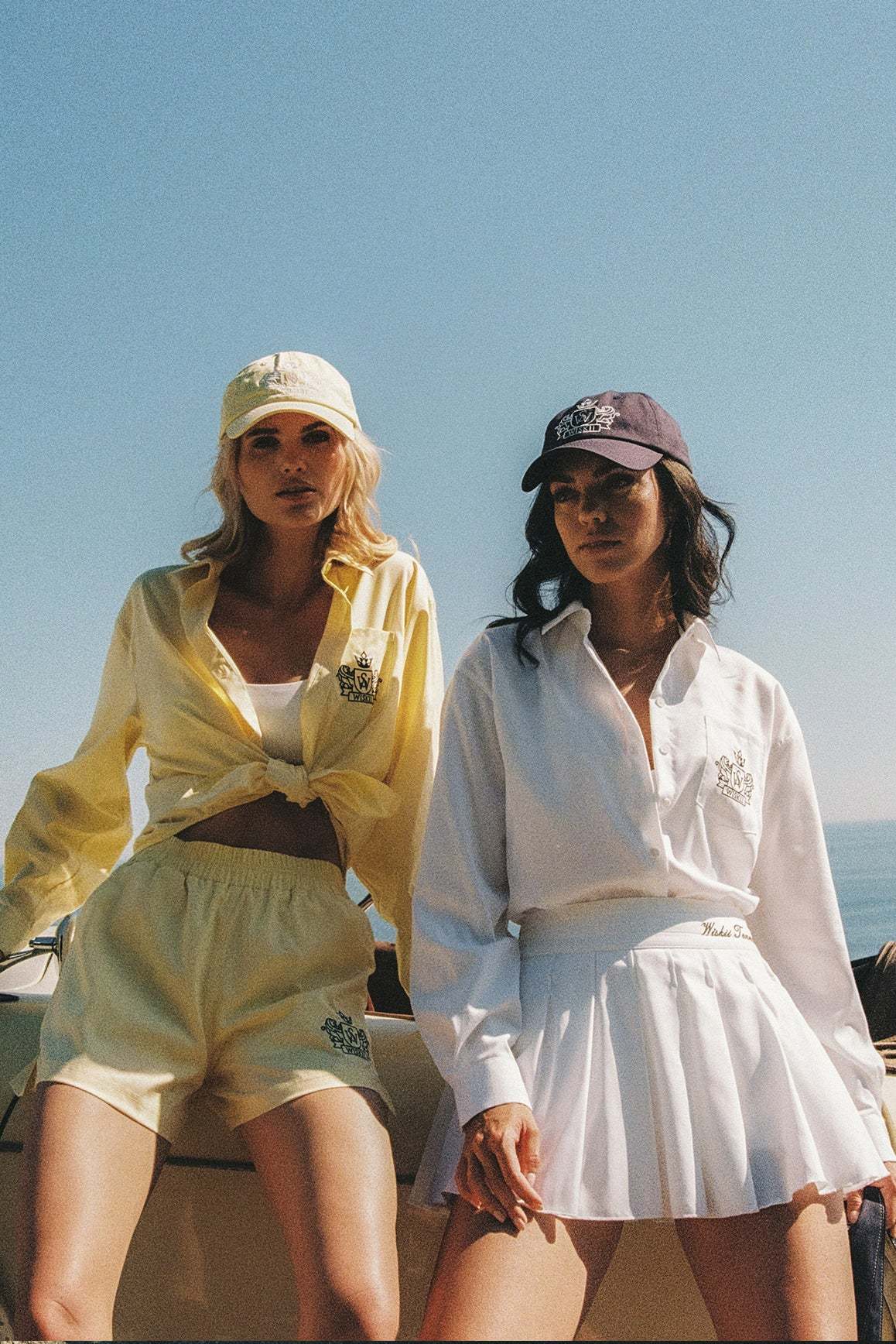 Riviera High Waist Cotton Short