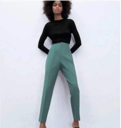 Tailored Pleat High Waist Pants(Buy 2 Free Shipping)