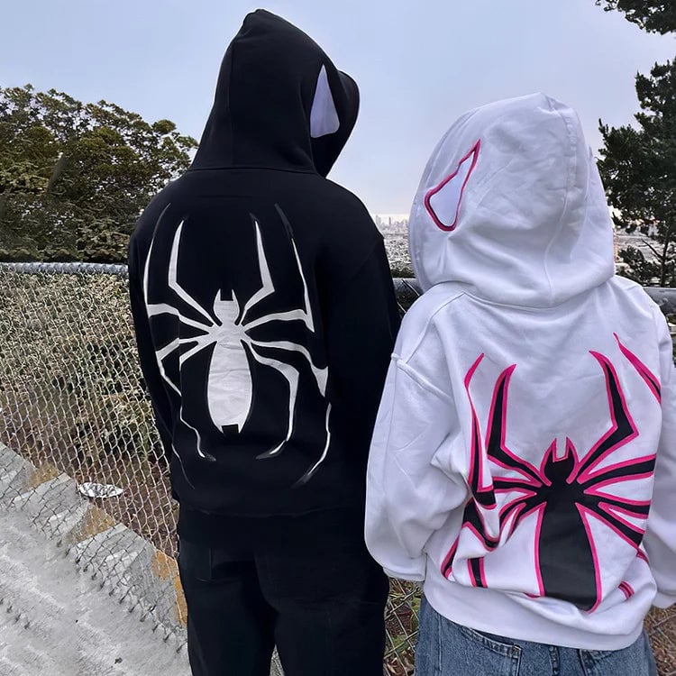 SPIDER ZIP HOODIE🔥