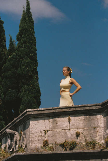 Mirto Knit Mini Skirt