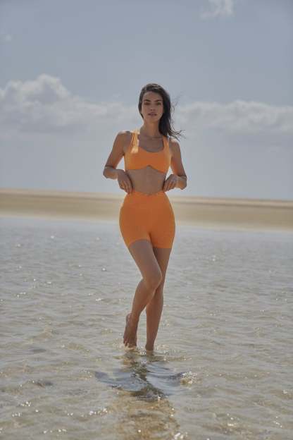 V-waist Laser Cut Sports Short