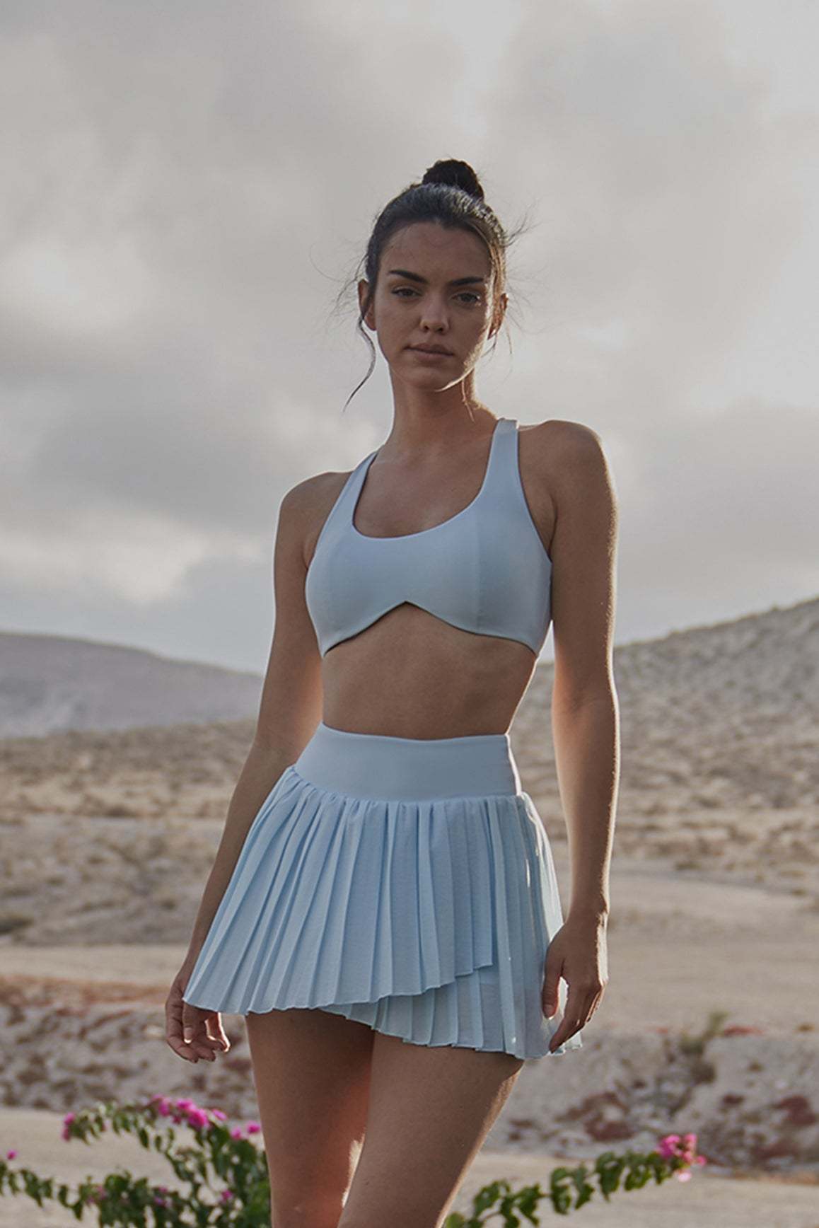 WISKII Pleated Skirt