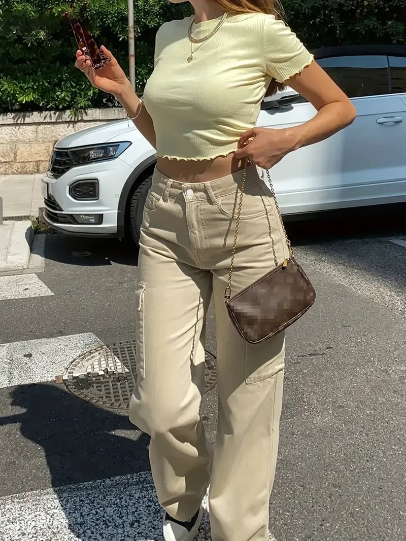 Adjustable Straight Fit Cargo Pants(Buy 2 Free Shipping)