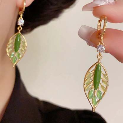 🍂Exquisite vintage leaf earrings