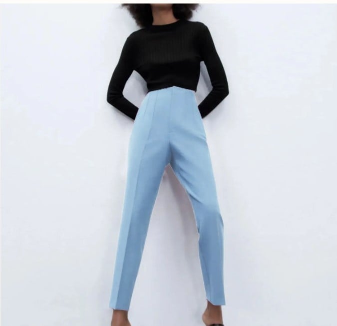 Tailored Pleat High Waist Pants(Buy 2 Free Shipping)