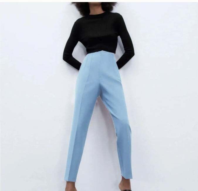 Tailored Pleat High Waist Pants(Buy 2 Free Shipping)