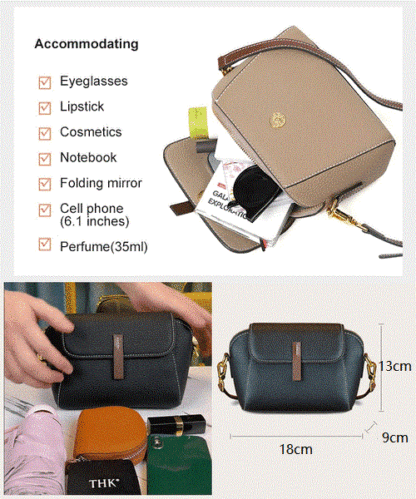 🔥Summer Hot Sale 49% off🔥🎁WLight luxury soft leather trendy and versatile crossbody bag【Buy 2 Free Shipping】