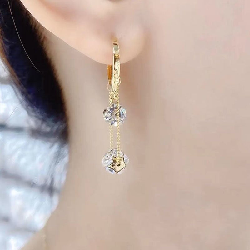 Super Sparkling Tassel Earrings