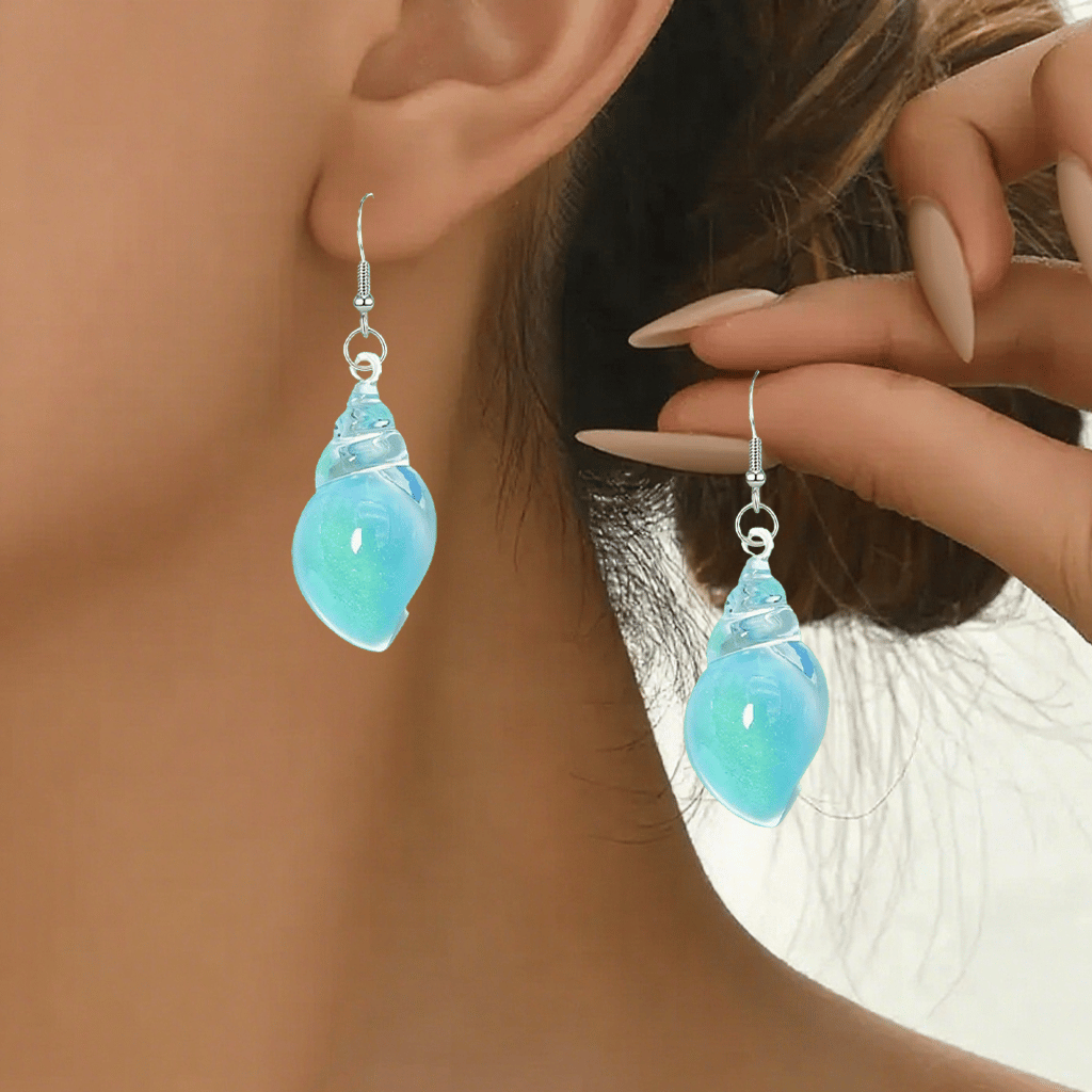 🐚✨Dreamy Glow Seashell Earrings