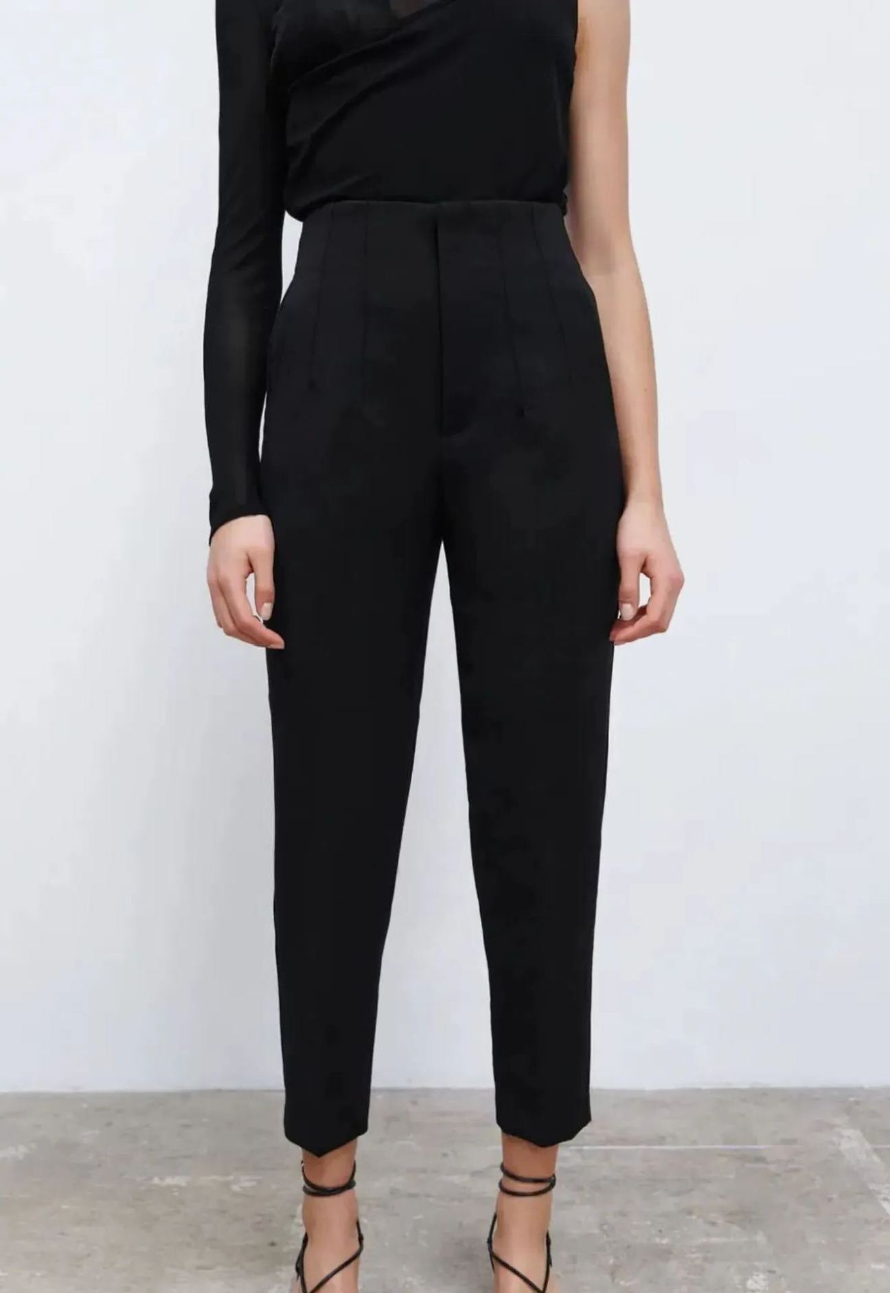 Tailored Pleat High Waist Pants(Buy 2 Free Shipping)
