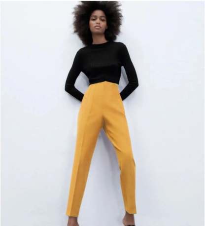 Tailored Pleat High Waist Pants(Buy 2 Free Shipping)