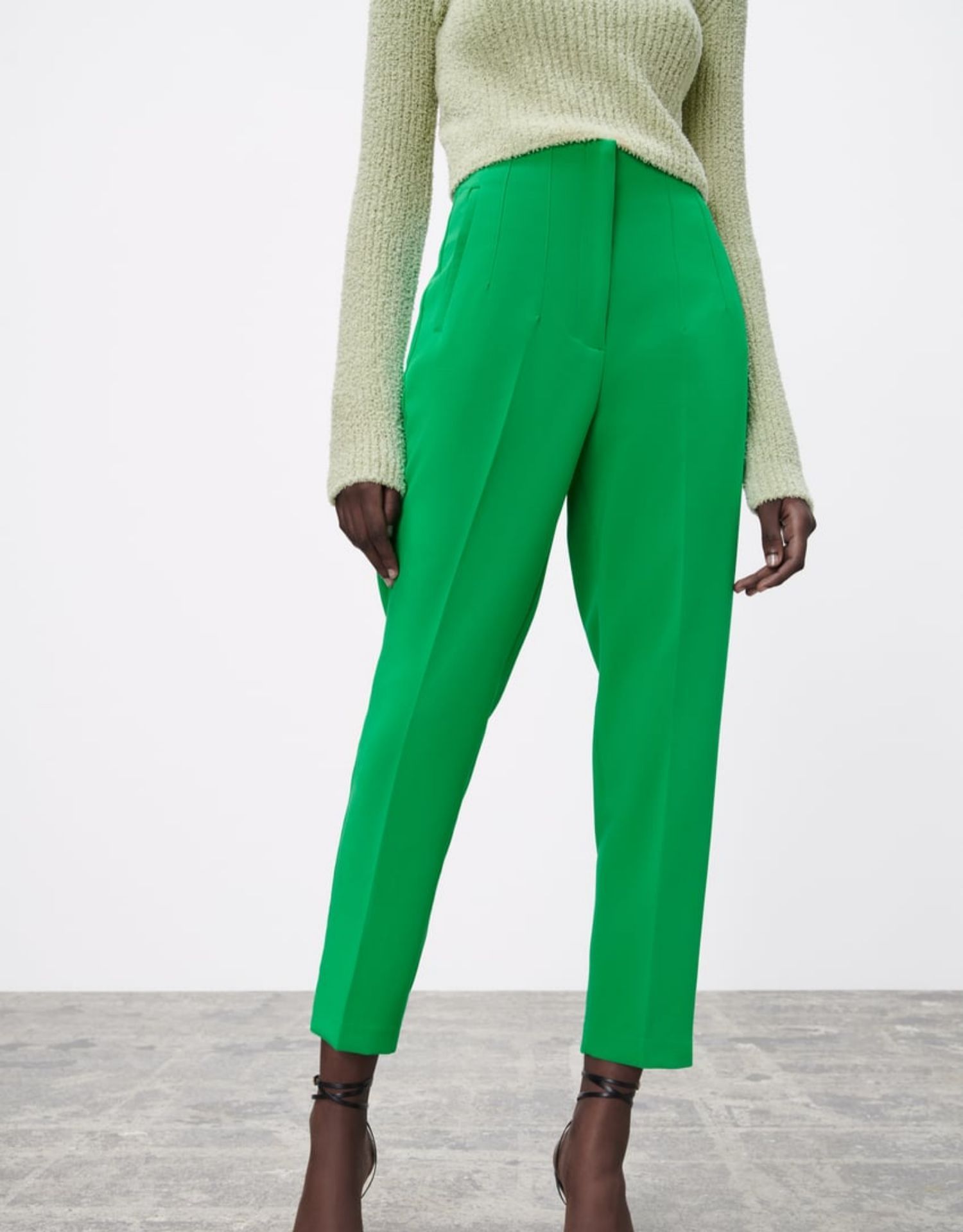 Tailored Pleat High Waist Pants(Buy 2 Free Shipping)