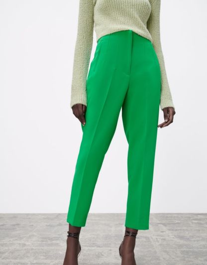 Tailored Pleat High Waist Pants(Buy 2 Free Shipping)