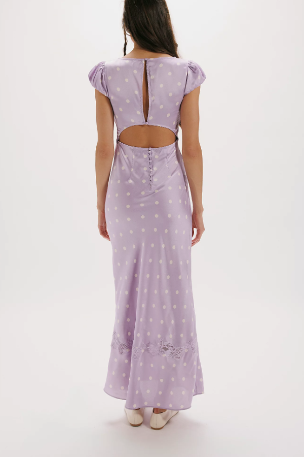 V-Neck A- Line Dress