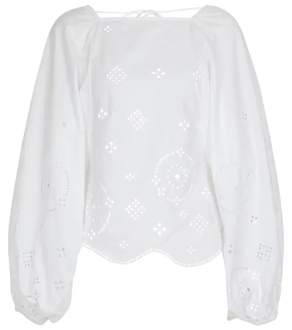 Broderie Anglaise Blouse