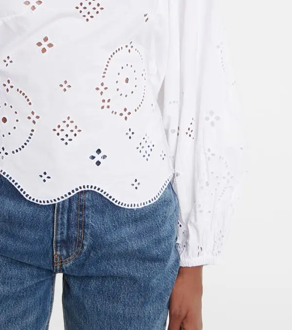 Broderie Anglaise Blouse