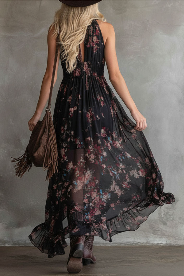 Women's Fashionable Retro Elegant Dress