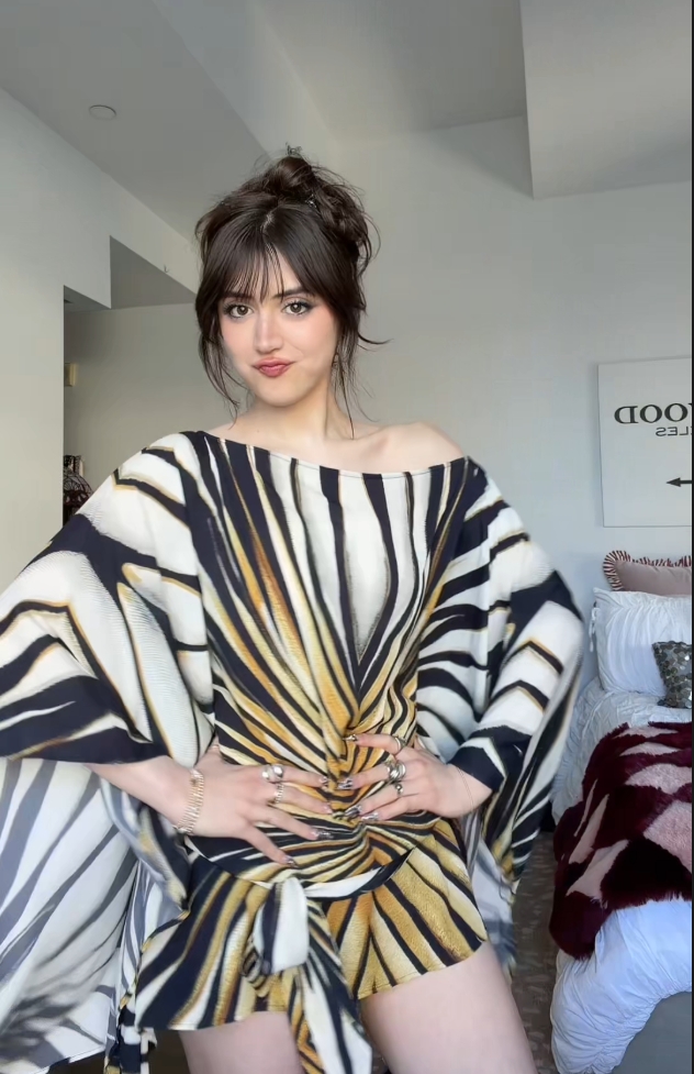 Ray Of Gold Print Kaftan