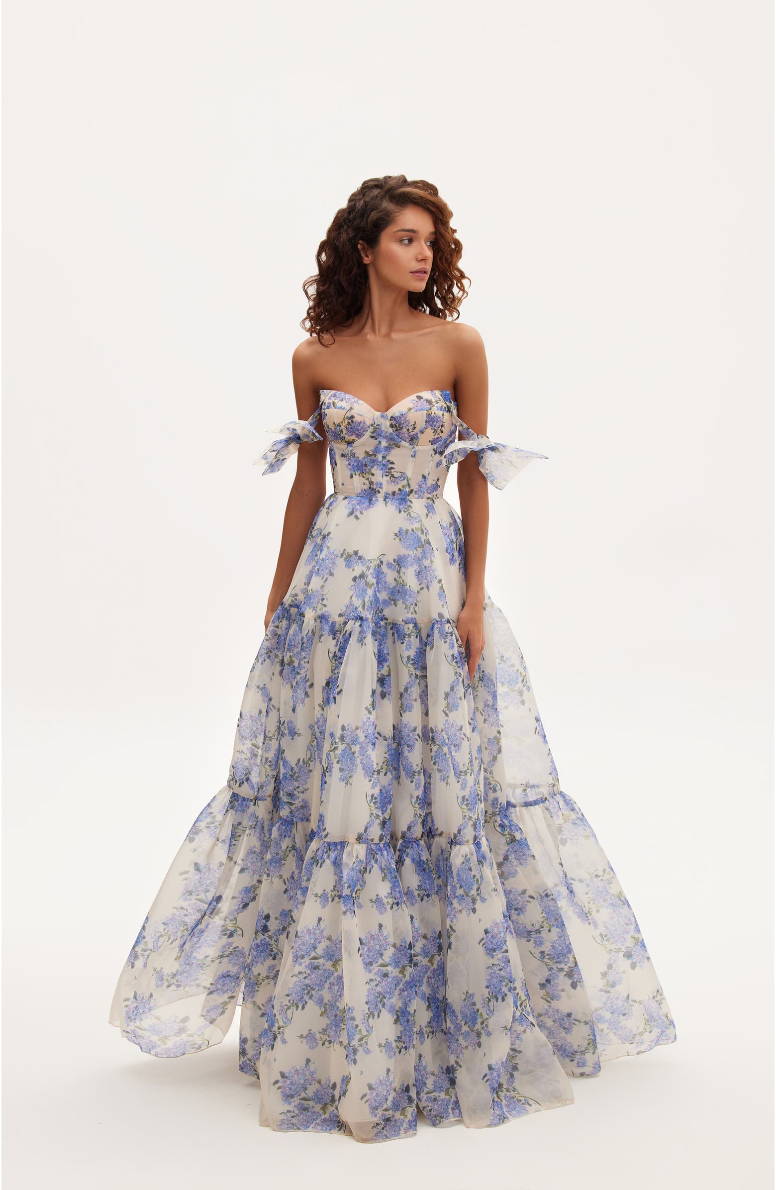 Amanda Organza  Elegant Evening Dress