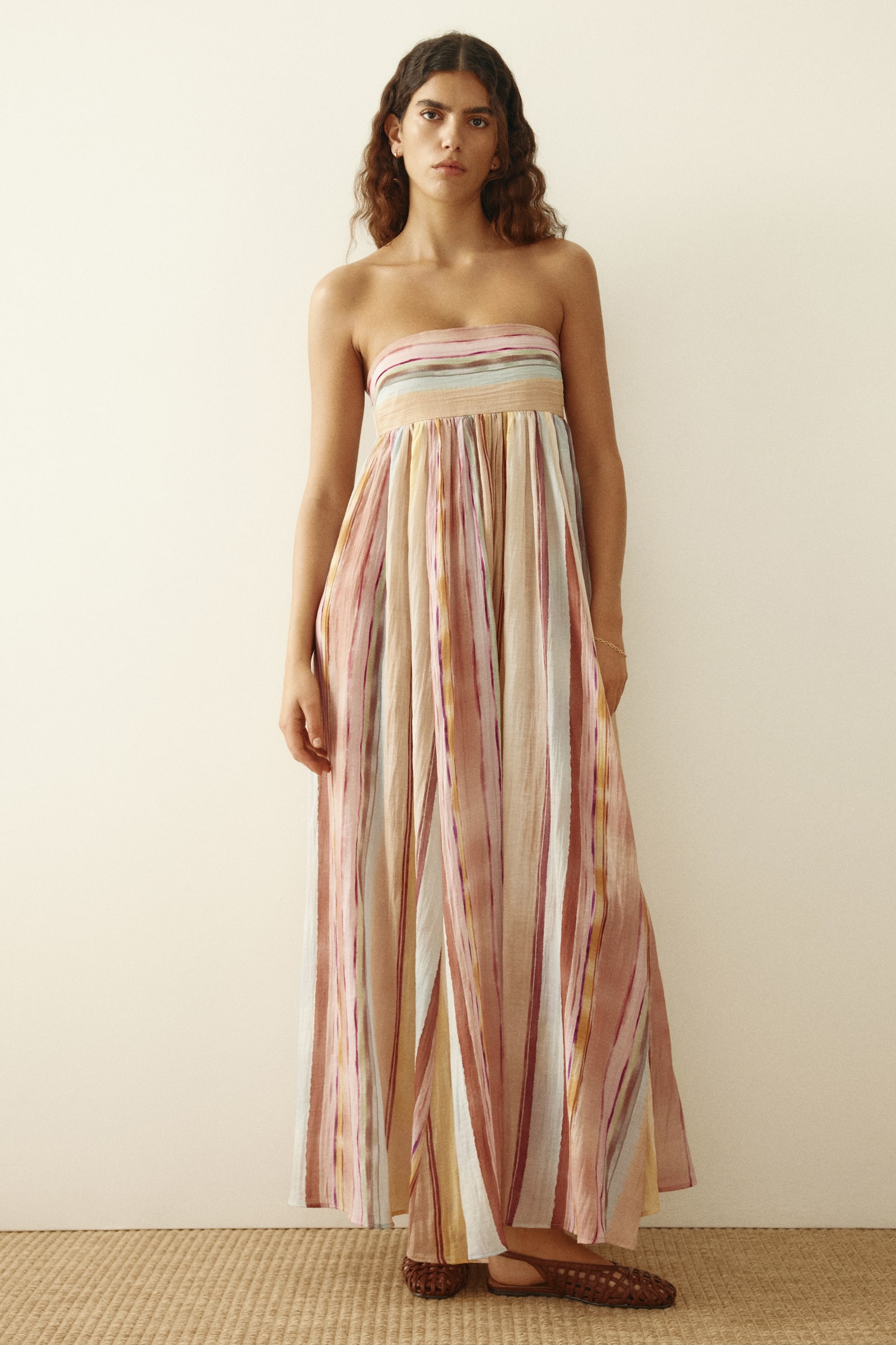Long bandeau dress