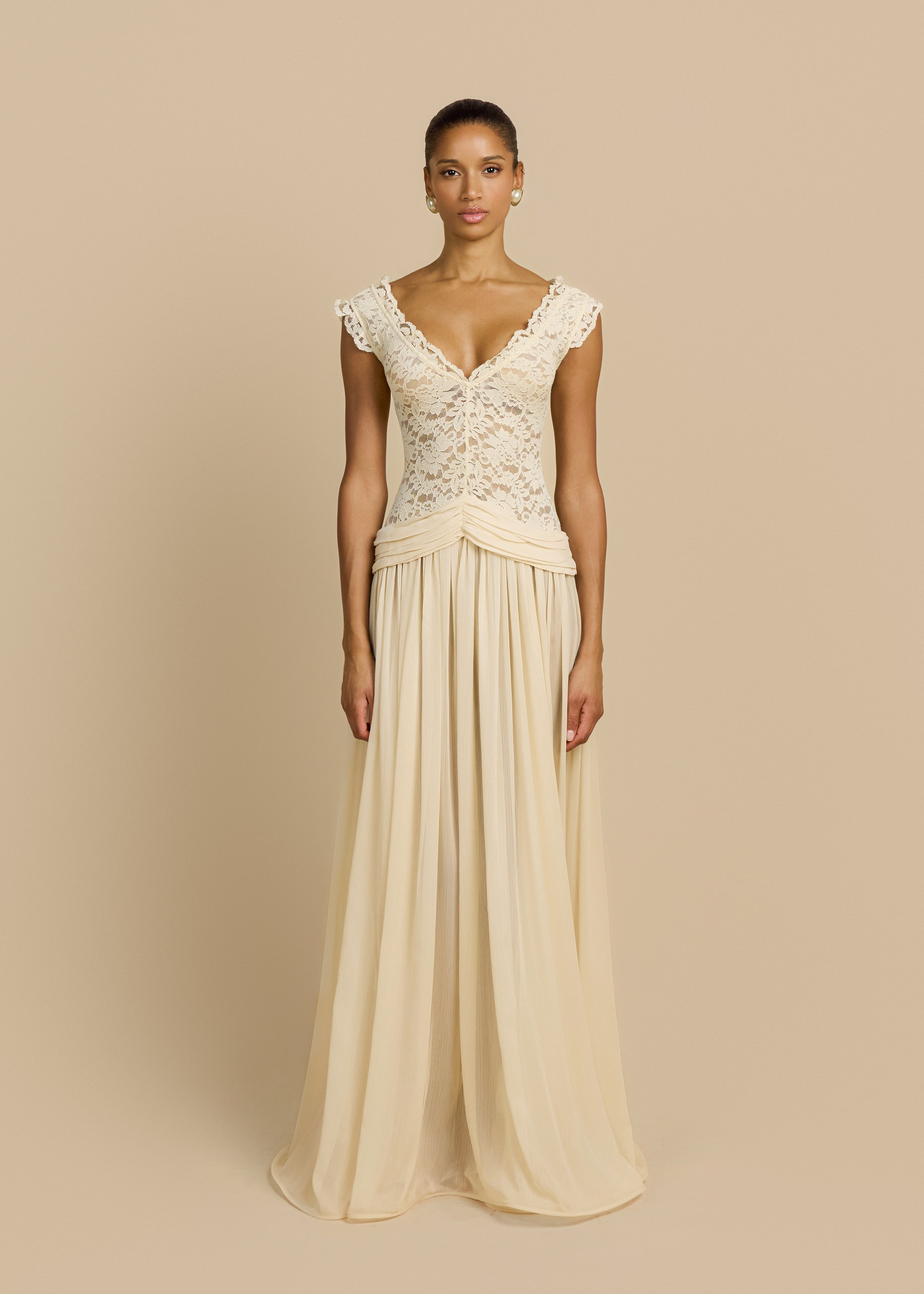 Elysia Lace Maxi Dress