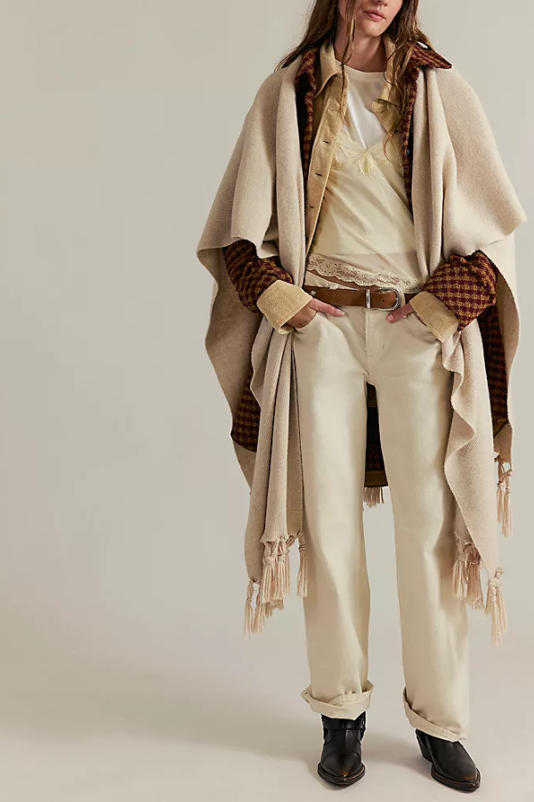 Women's Tassel Shawl