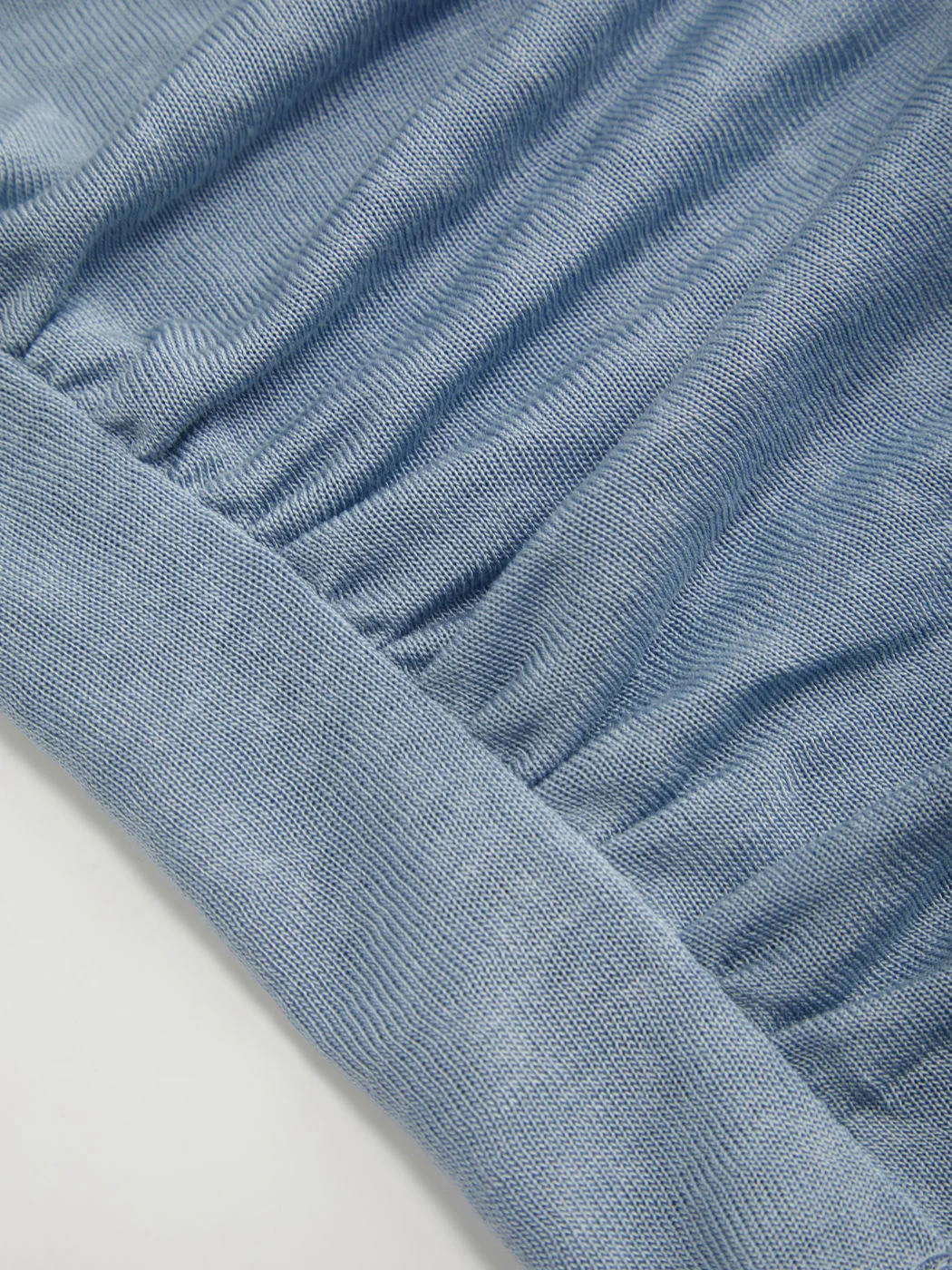 Irregular-neck Mid-length Skirt Set