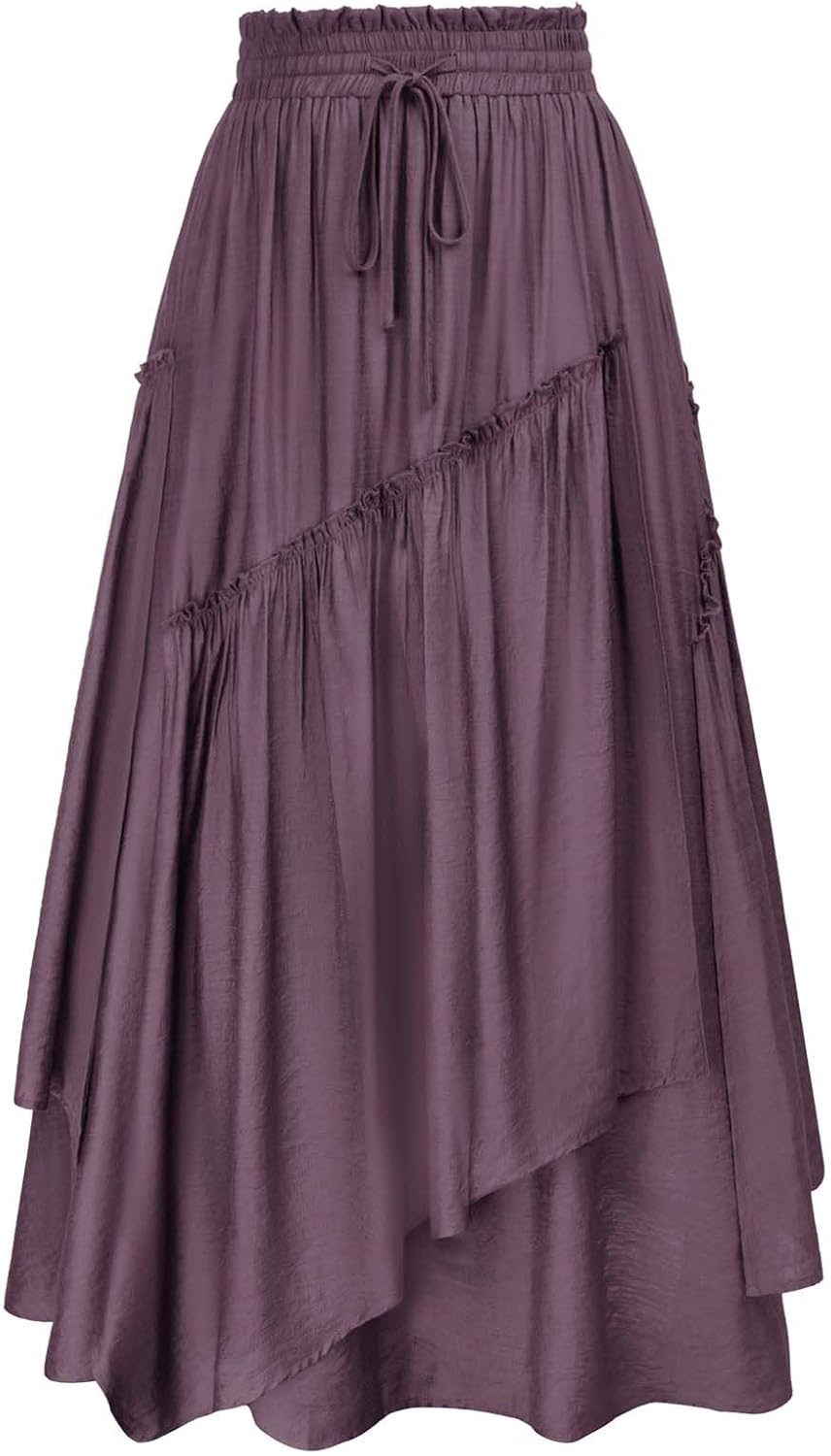 Women Renaissance Costume Pirate Maxi Skirt