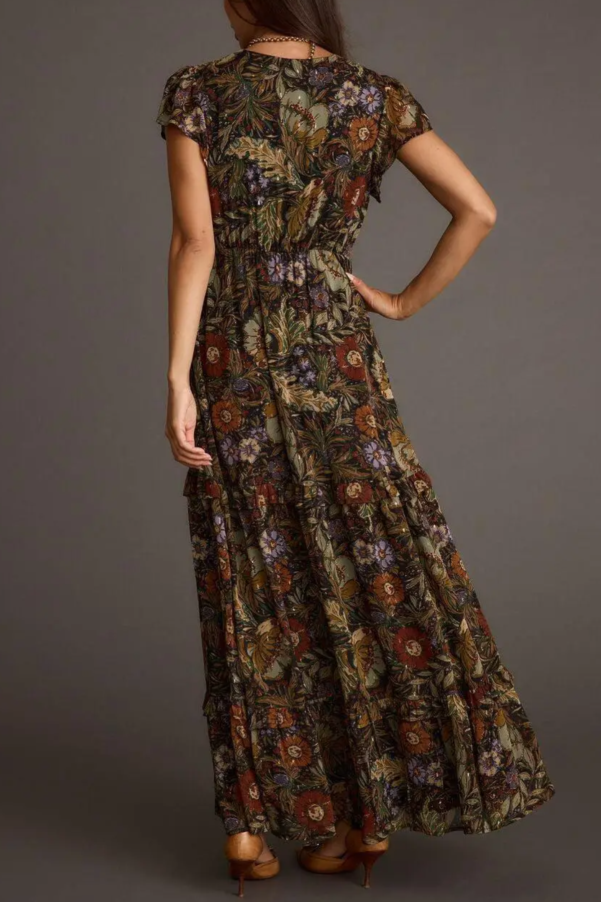 Sundance Floral Paisley Maxi Dress
