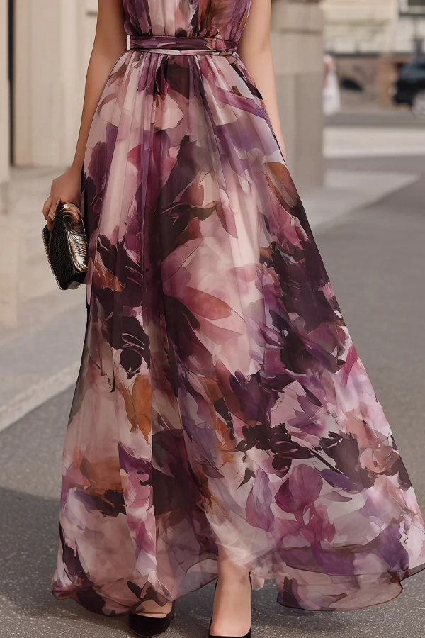 Elegant Floral Dress