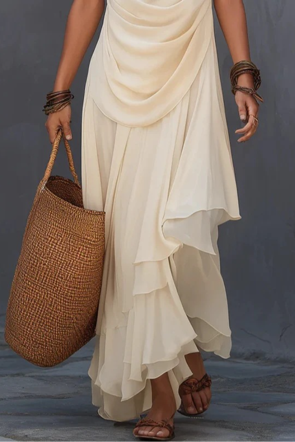 Fashion Irregular Skirt Dress
