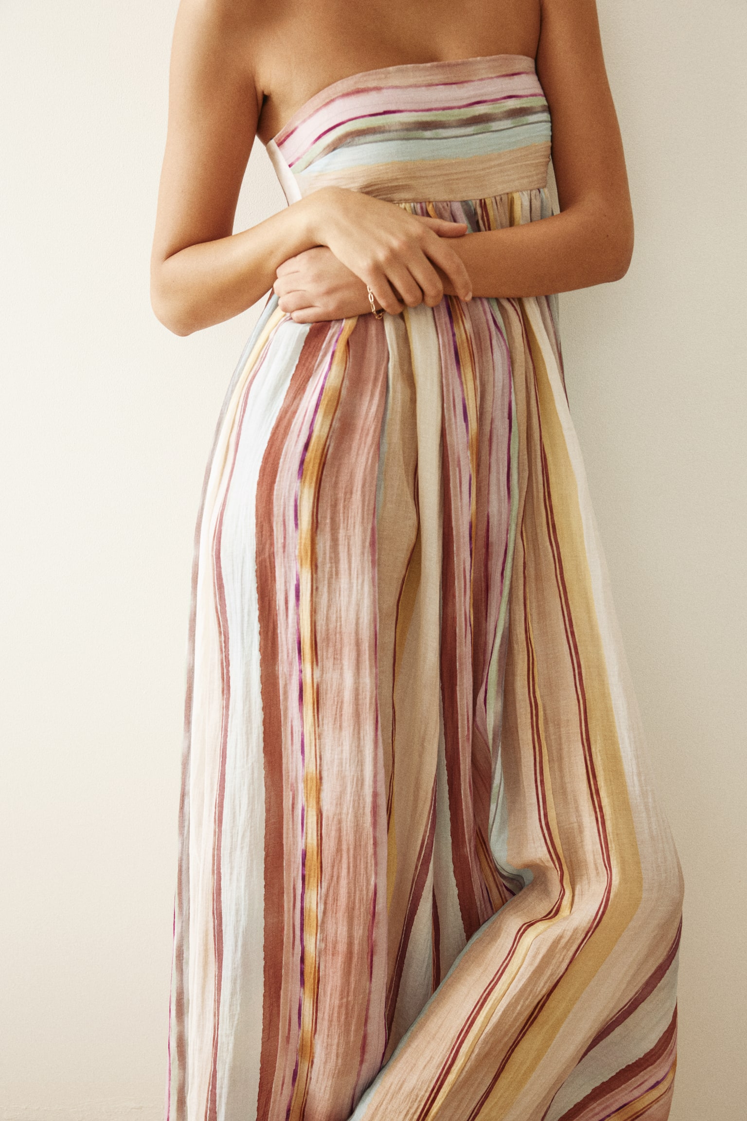 Long bandeau dress