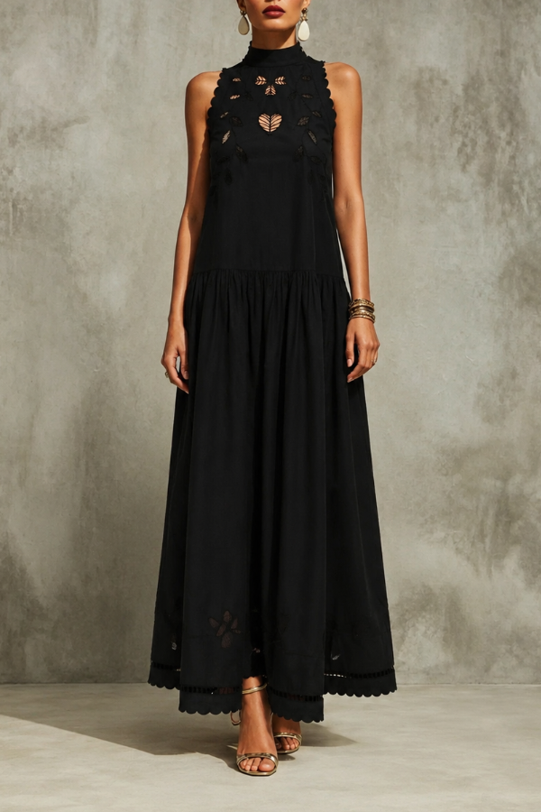 Women's Fashionable And Elegant Hollow Out Dress