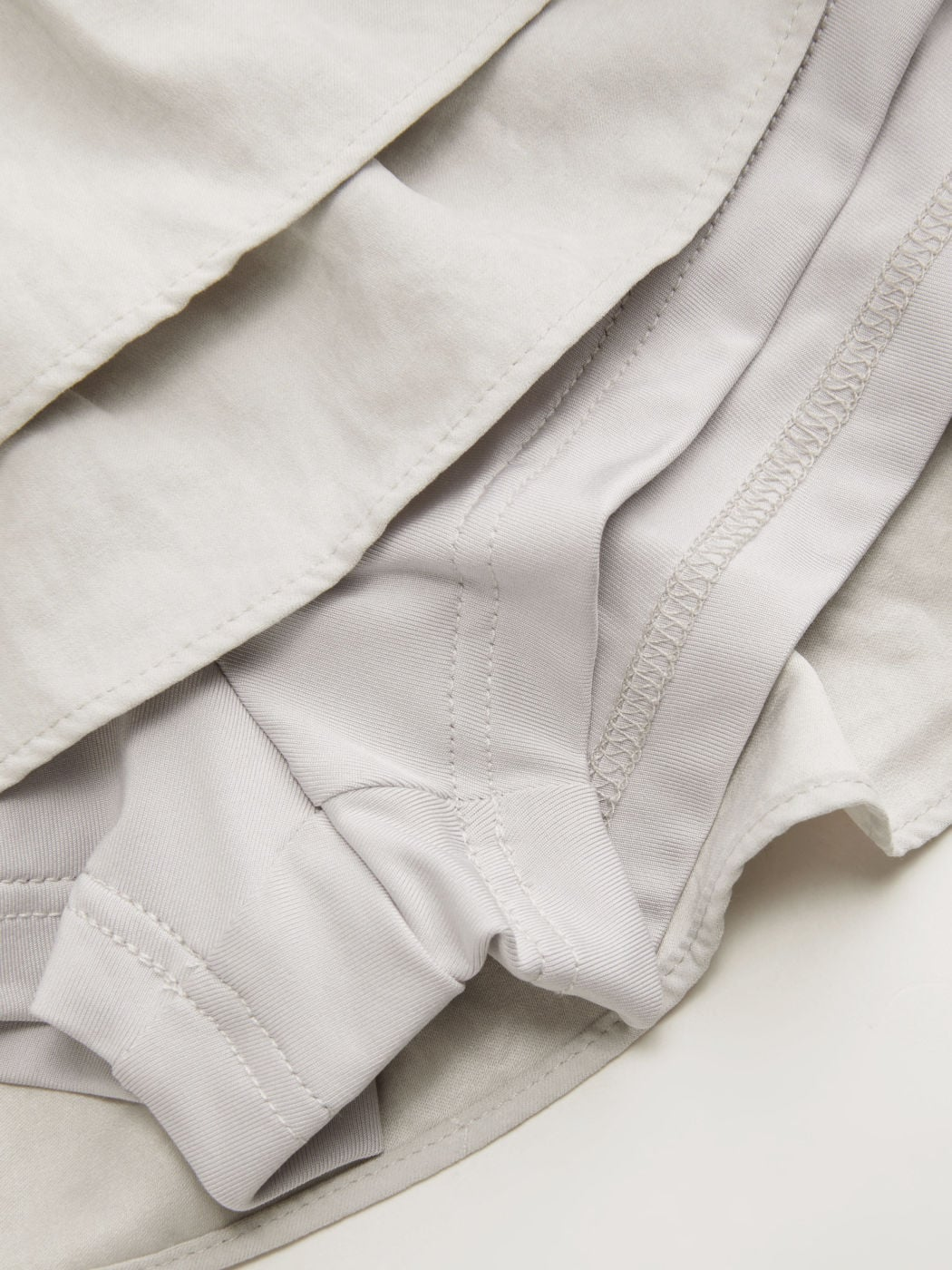 Low-Rise Ruffle Mini Culottes