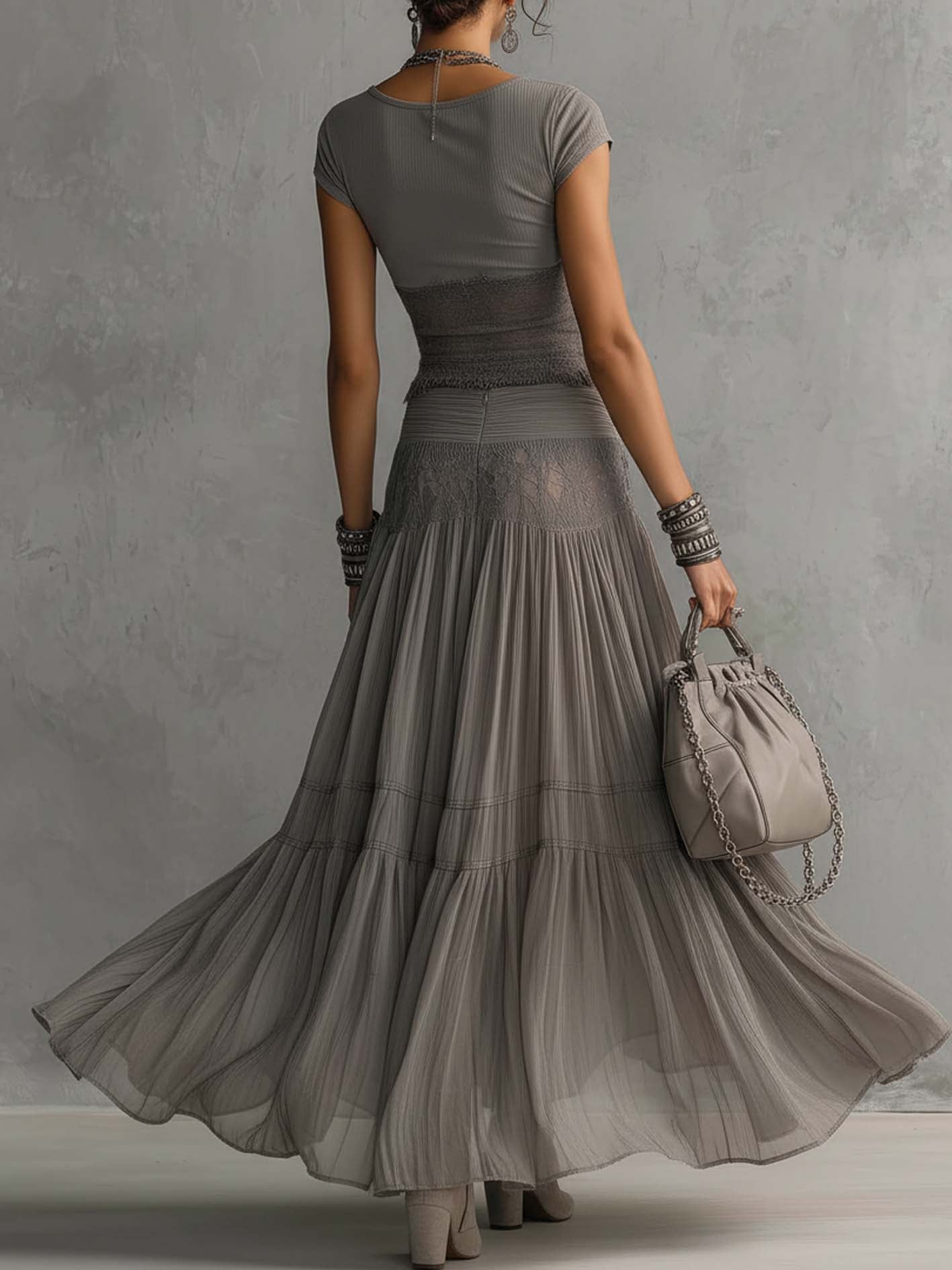 Elegant Lace Suit