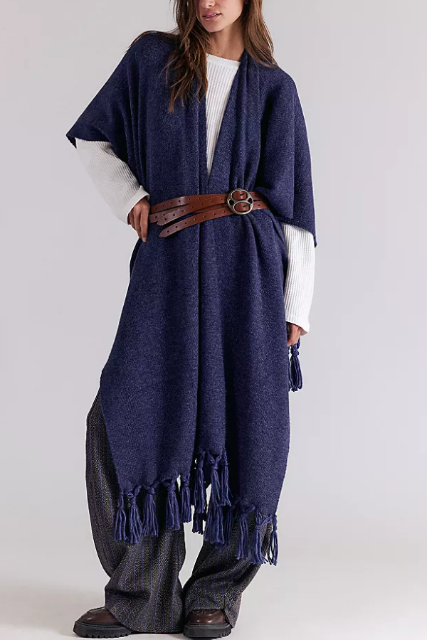 Women's Tassel Shawl