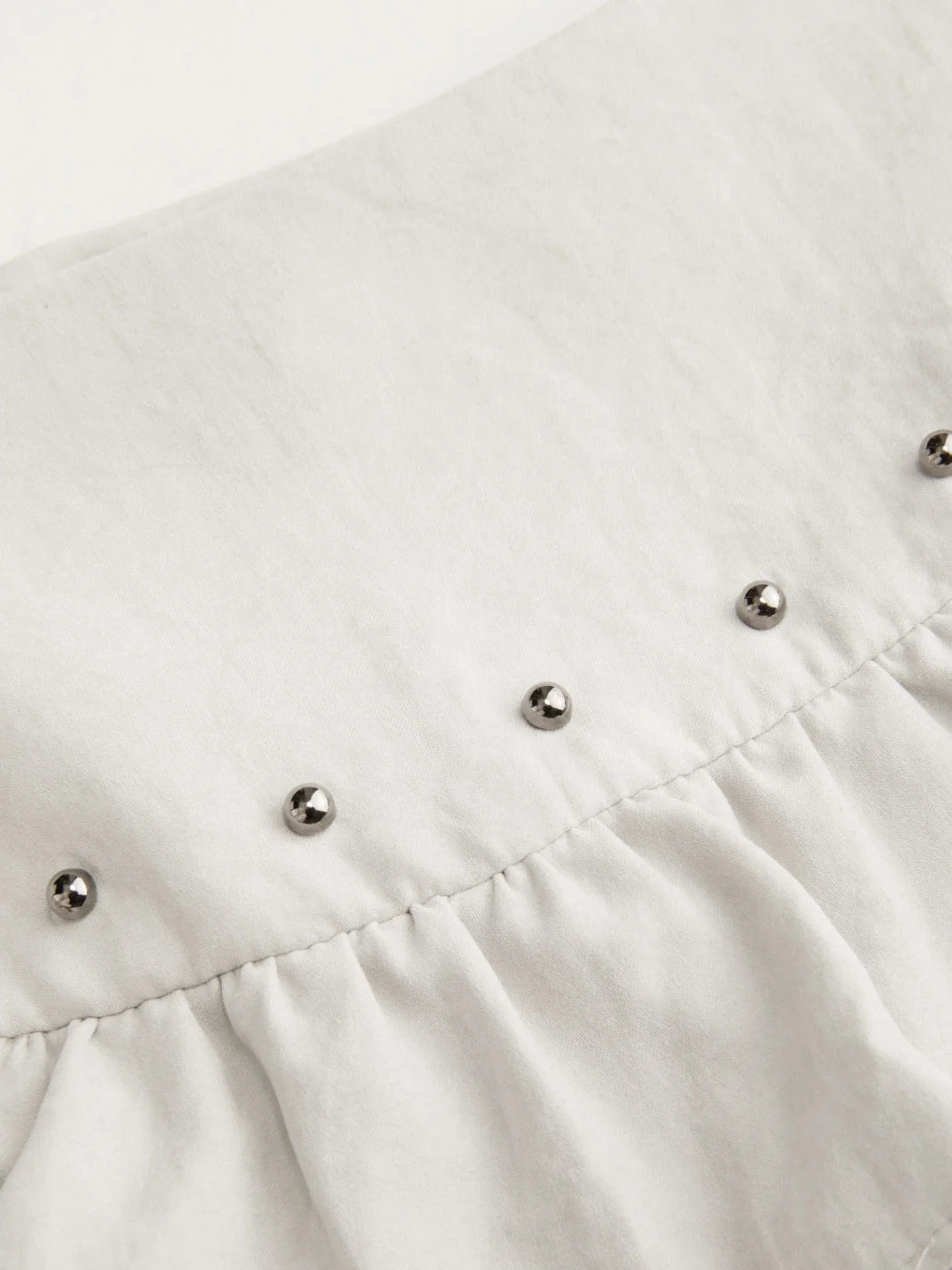 Low-Rise Ruffle Mini Culottes