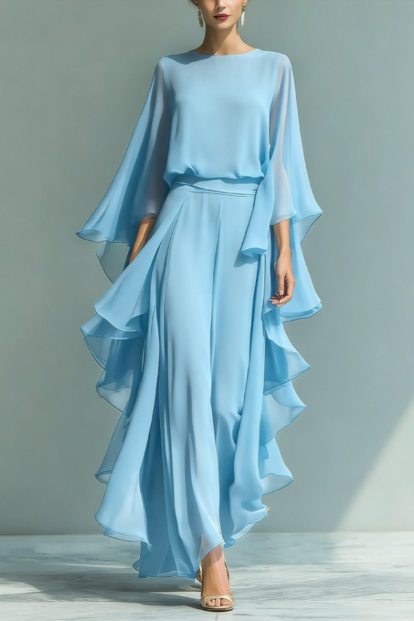 Elegant Ruffle Elegant Set